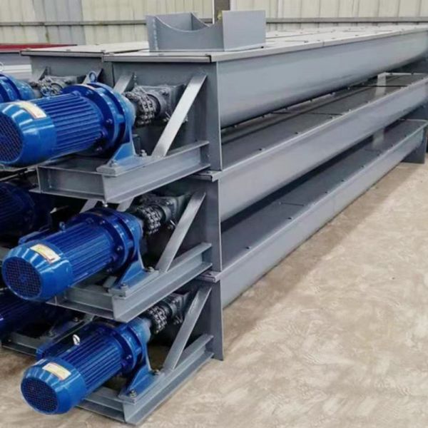 Fabricant d'usine de convoyeur à vis sans arbre pour le transport de boues, convoyeur à vis en forme de U en acier inoxydable personnalisé