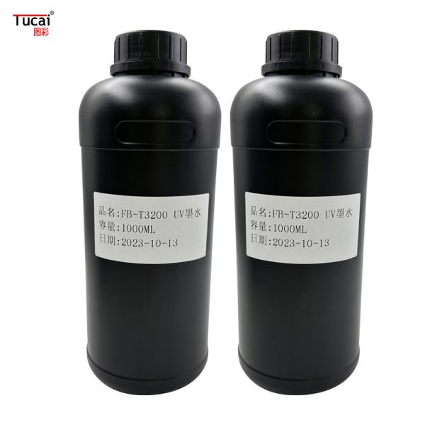 Compatible T3200 Epson UV Ink For Soft Film Acrylic Ceramics Printing