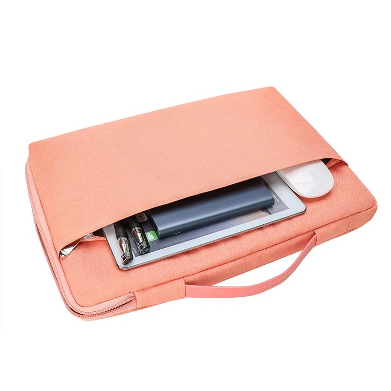 Handheld 13inch/14inch/15.6inch Women's Laptop Briefcase Bag PU Material Protective Sleeve Case Compatible with Apple Tablet Wholesale OEM/ODM/Private Label