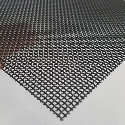 Maillage de fil de couleur noire pour écran de fenêtre de sécurité