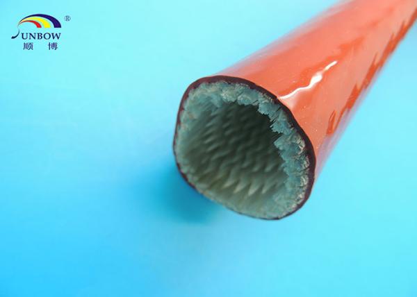 Heat Resistant Fireproof Sleeve for Steels Rust Red 1650℃ High Temperature