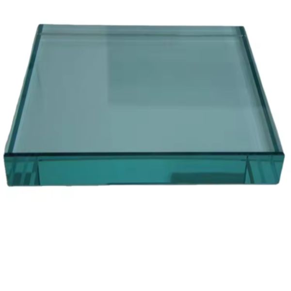 Ultra White 15mm Float Glass Sheet Constant Temperature Noise Reduction For Library
