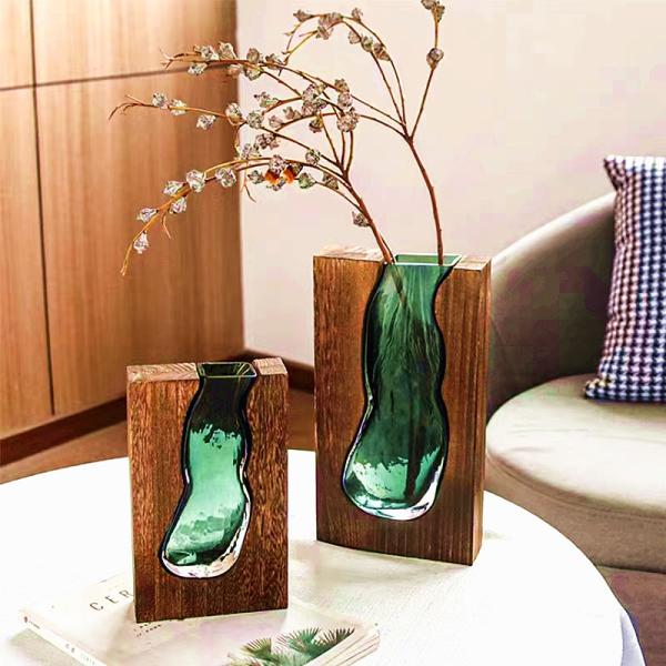 H32cm Decoração de Vaso Exquisita Decoração de Vaso de Flores Elegante Entrada Central Decoração de Mesa de Café com sofisticação