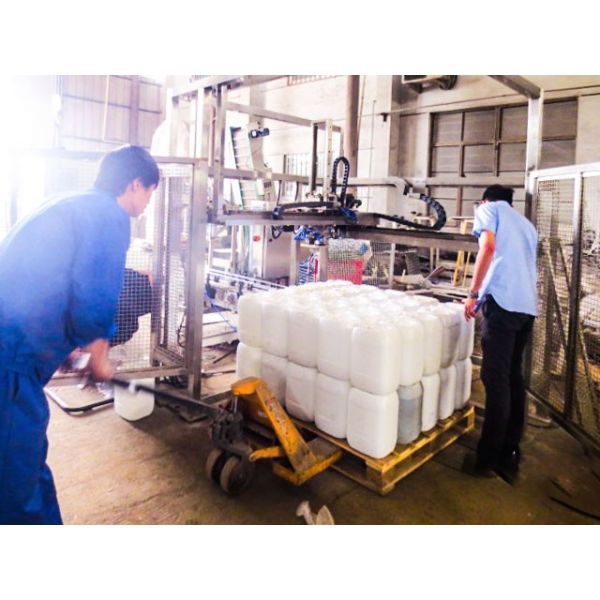 18L Electric Automatic Lube Oil Filling Machine 4 Nozzles 1-Year PLC Chemical for Honey Viscous Liquid Metal Plastic Bottle
