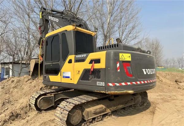 High quality construction machinery 48ton used  volvo EC120D excavator