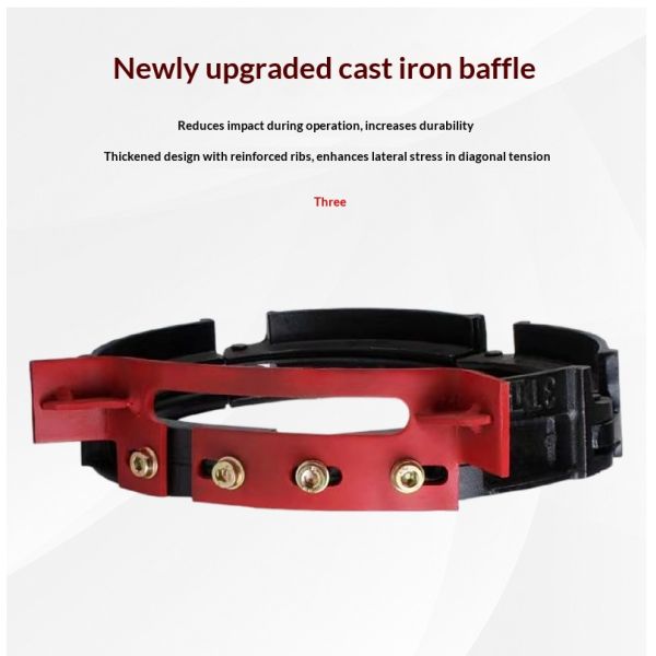 5T Capacity Rope Guide for Electric Hoist with 1 Year Warranty - Winch Rope Guide Device