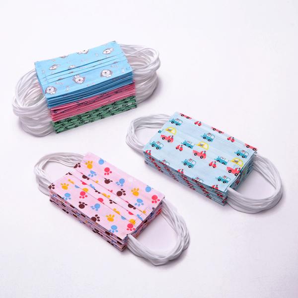 Five Colors Kids Medical Face Mask / Children'S Medical Masks Bfe 95%