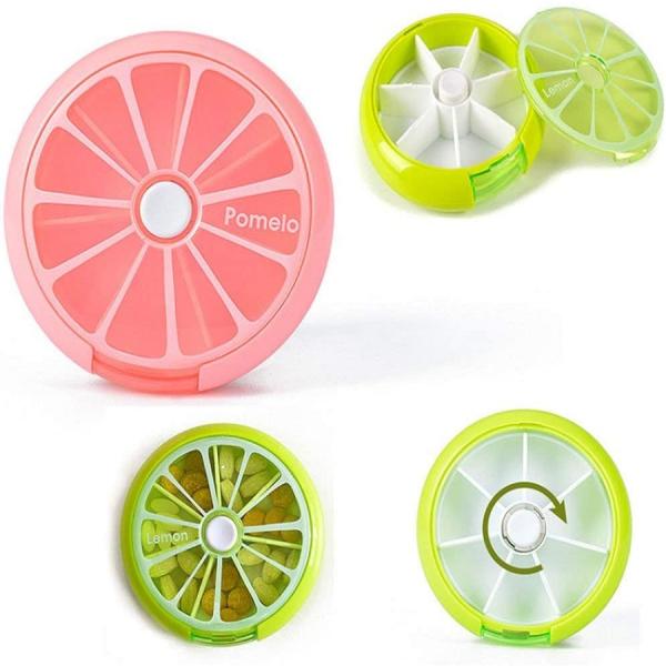 Топ моды водонепроницаемый алюминиевый корпус прозрачный красочный ящик таблеток опциональные цвета