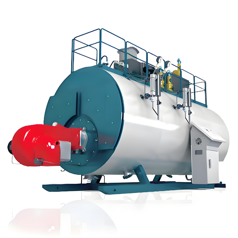 30Ton Three Pass Fire Tube Industrial Steam Boiler High Efficiency