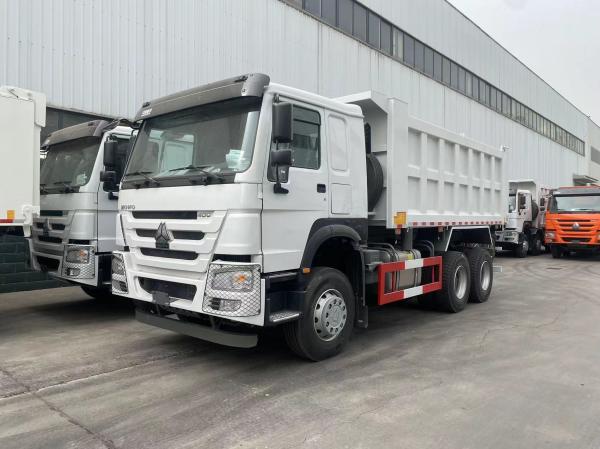 25-30t 7500*2450*3450mm Used Howo Truck Howo Dump Truck in and 7500*2450*3450mm Size