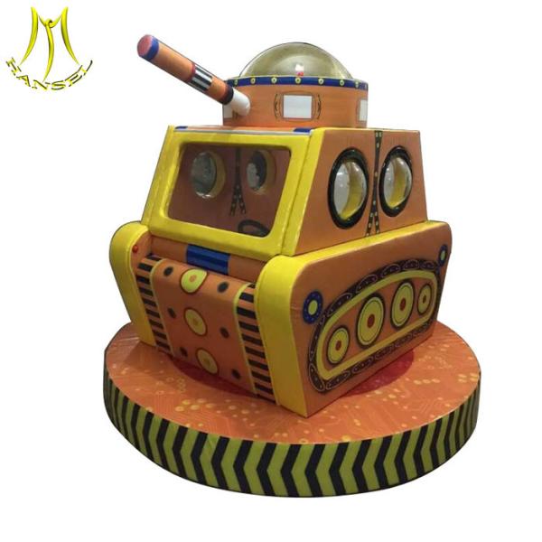 Hansel   indoor play area playhouses for kids children play game electric railway high speed