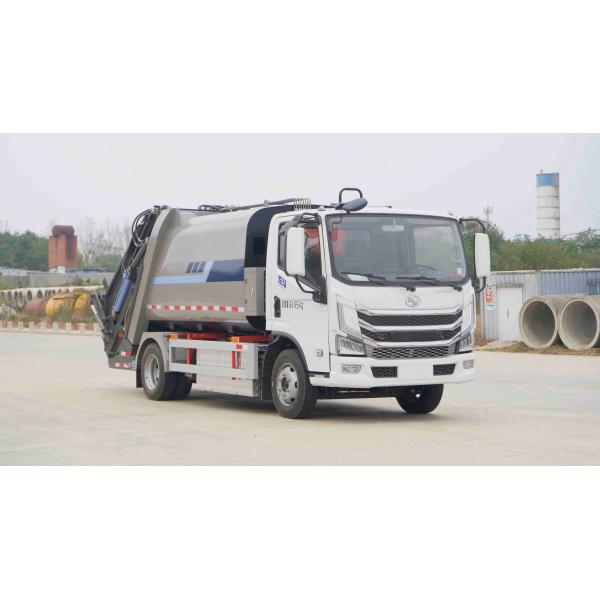 Leading Eco Waste Management Innovation Pure Electric Energy Type Compression Garbage Truck