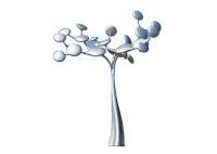 Sculpture extérieure adaptée aux besoins du client en arbre d'acier inoxydable de taille