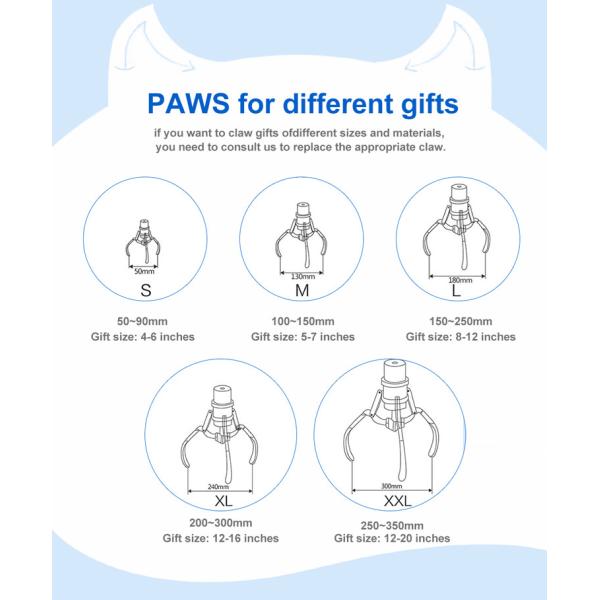 Commercial Full Size Claw Crane Machines Doll Theme House FEC Mall Toy Catcher Vending Arcade Machine