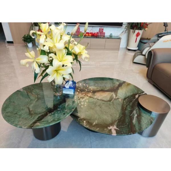 Natural Stone Brazil Marble Backlit Sodalite Green Quartzite for Bedroom Design Ideas