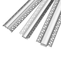 Pièces d'extrusion en plâtre à bande LED en aluminium