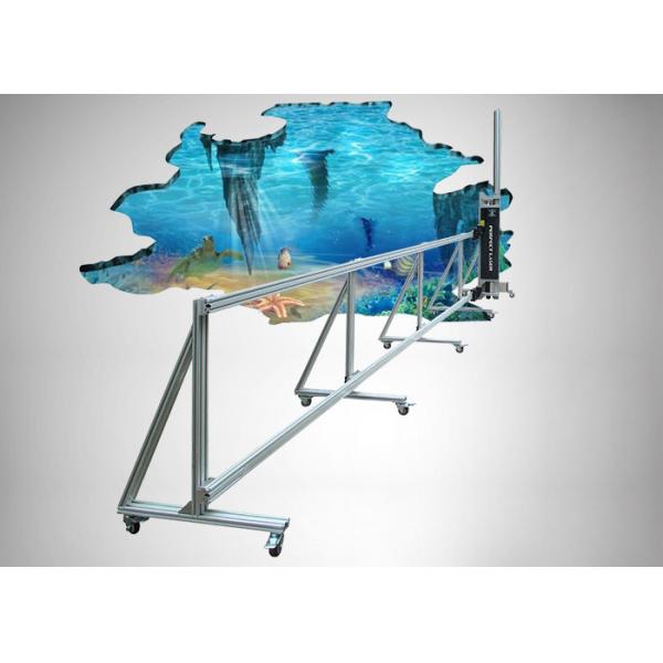 Industrial Inkjet Wall Printer 3D Vertical Wired Handle Control