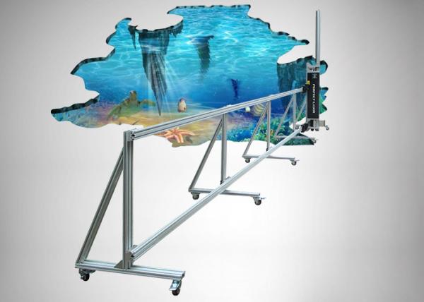 Impressora de parede a jato de tinta industrial 3D vertical AC110V com cabo de controle com fio