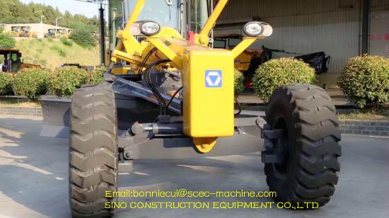 Graduador GR135C do motor de Mini Road Grading Equipment 135hp com peças sobresselentes