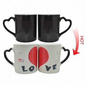 Promotional Gift Item Wedding Gift Favor Color Changing Mug 320ml
