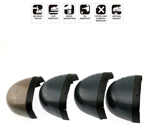 Высококачественная антиразрывная и антипроколки стальной железной пальцы пластмассовой пальцы композитные пальцы стекловолокна обувь