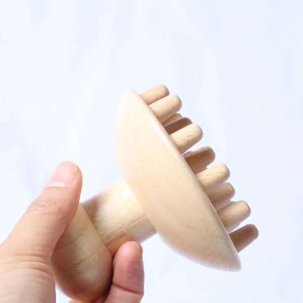 Wooden Gua Sha Tools Anti Cellulite Massage Tool - Wood Therapy Lymphatic Drainage Paddle Gua Sha Massage Soft Tissue Therapy Ma