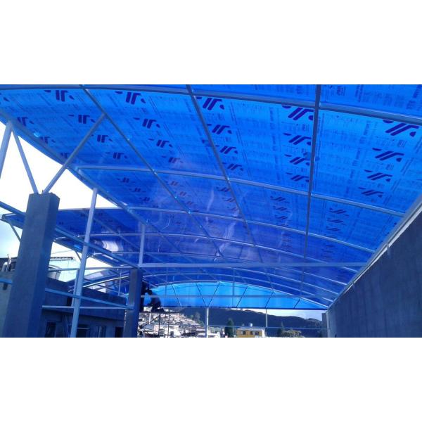 Различный толь поликарбоната цветов покрывает материал 6мм * 2,1 * 11.8м Сабик