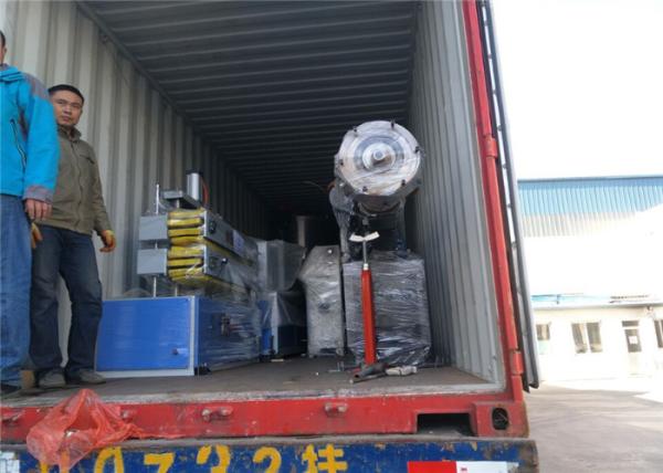 PE Plastic Pipe Extrusion Line , PE Carbon Spiral Reinforcing Pipe Extrusion Production Line