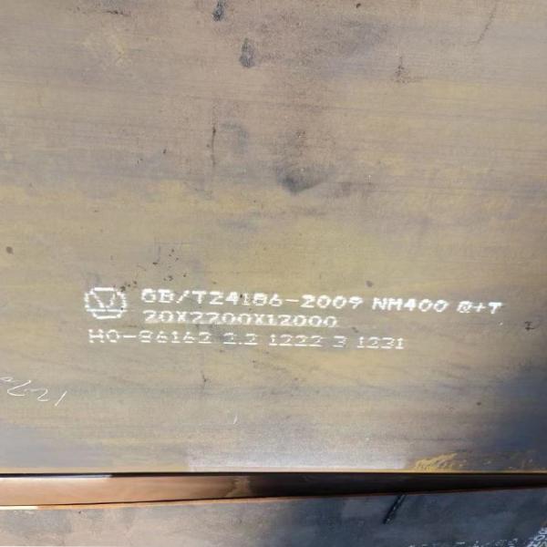 AR400 Heat Treated Abrasion Resistant Steel Sheet Metal 1000-2500mm