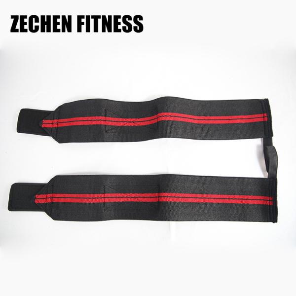 45cm Wrist Wraps Fitness Polyeste 8cm Support Gym Custom Weightlifting Straps