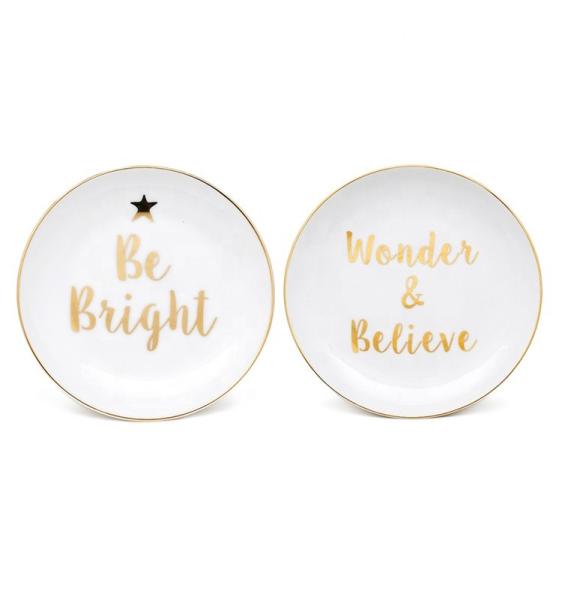 Dessert White Custom Plates Ceramic Plate Printing Designs Ceramic  Plate For Christmas