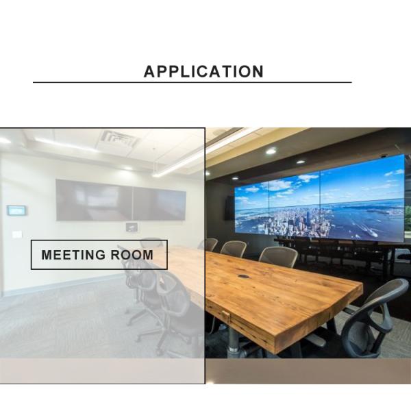 0.88mm 65 Inch Narrow Bezel LCD Video Wall 4K Resolution For Advertising