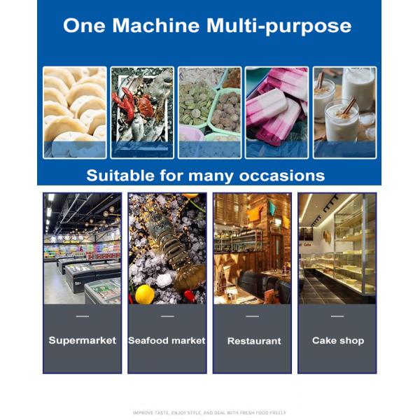 Шкаф шоколада холодильника торта витрины гастронома вентиляторной системы охлаждения R22 более крутой