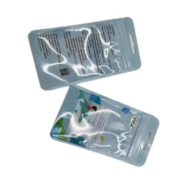 Thickened Sealed Bag Custom Size Plant Essential Oil Buckle Zipper Bag Tear Easy Tear Stand Alone Bag