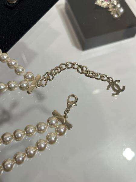 Light Gold Fine Jewelry Necklaces Sophisticated 40cm Length With Pearls