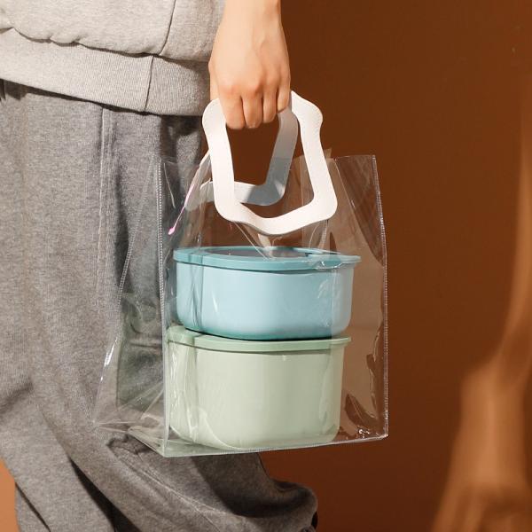1L 2L 3L Microwave Plastic Food Container Plastic Kitchen Organizer