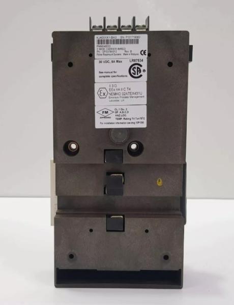 KJ4001X1-BA3 エマーソン 2 幅電源/コントローラキャリア