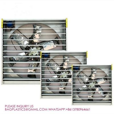 Exhaust Fan Factory Cow Frp Poultry Ventilation System Three Phase 50HZ Poultry Ventilation System