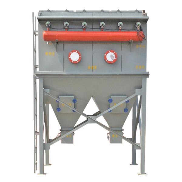 1400 kg Cartucho de filtro industrial Recolhedor de poeira de jato de pulso para oficinas de reparação de máquinas