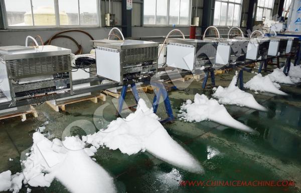 2024 Focusun Flake Ice Machine para precisão de esqui artificial e aço inoxidável