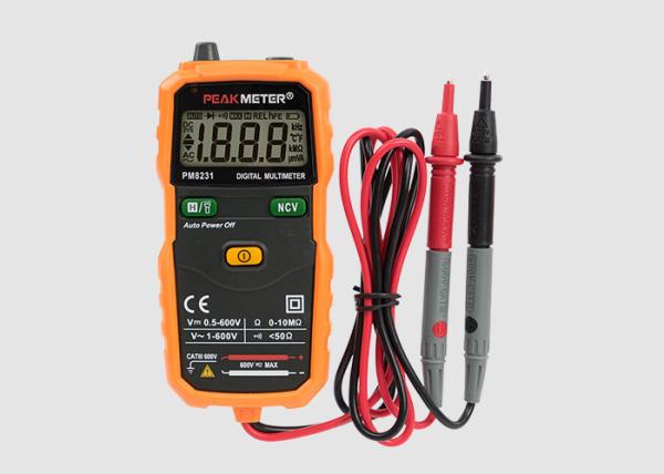Smart Automotive Digital Multimeter , Automatic Portable Digital Multi Tester CE