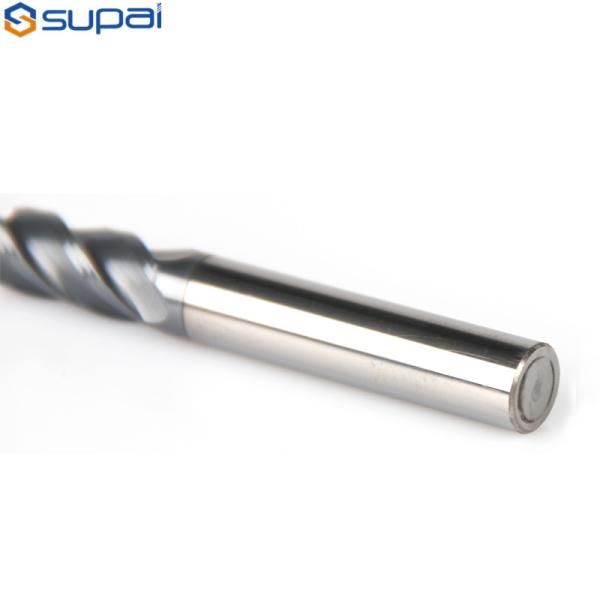 O moinho de extremidade duro 4 do aço de tungstênio do cortador de trituração do raio do canto de metal do CNC Flutes o bocado do cortador de R