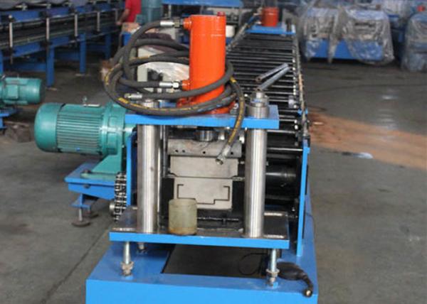 Metal Steel Door Frame Roll Forming Machine PLC Control Max 20m Every Min Speed