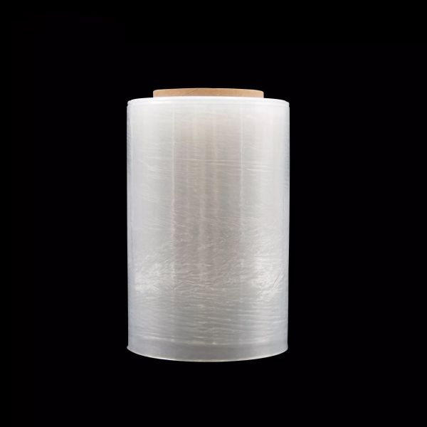 100% Recyclable PE Stretching Film with 300–500 mm Width and 12–35 Microns Thickness for Industrial Packaging