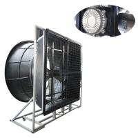 Ventilador de escape industrial de 72 polegadas com parafusos pré-instalados para fácil instalação de cadeia