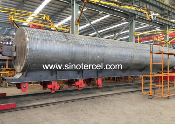 JOST Landing Gear Semi Water Trailer Q235 Carbon Steel Tank Material