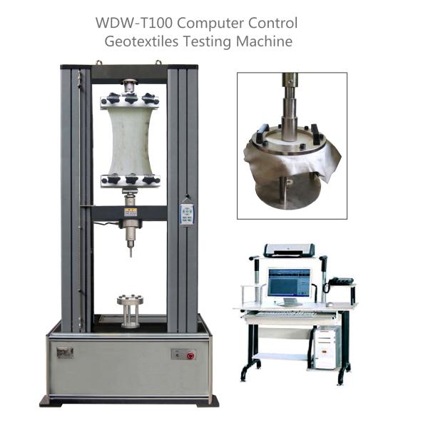 Машина испытания Геотекстилес УТМ прокола КБР всеобщая