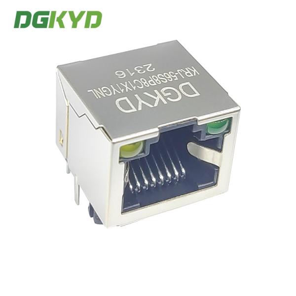 KRJ-56S8P8C1X1YGNL 8P8C protegeu o conector sem filtro