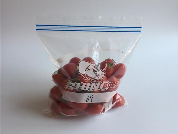 Double zip seal packaging bag, Double sealed food storage custom printed plastic zip lock bag, Moisture Proof plastic go
