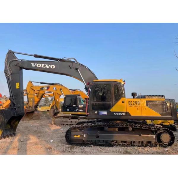 Forte Potência Baixo Preço 29600kg Excavadora de segunda mão Vollvo EC290 com capacidade de balde de 1,4m3